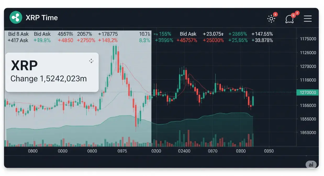 XRP traded